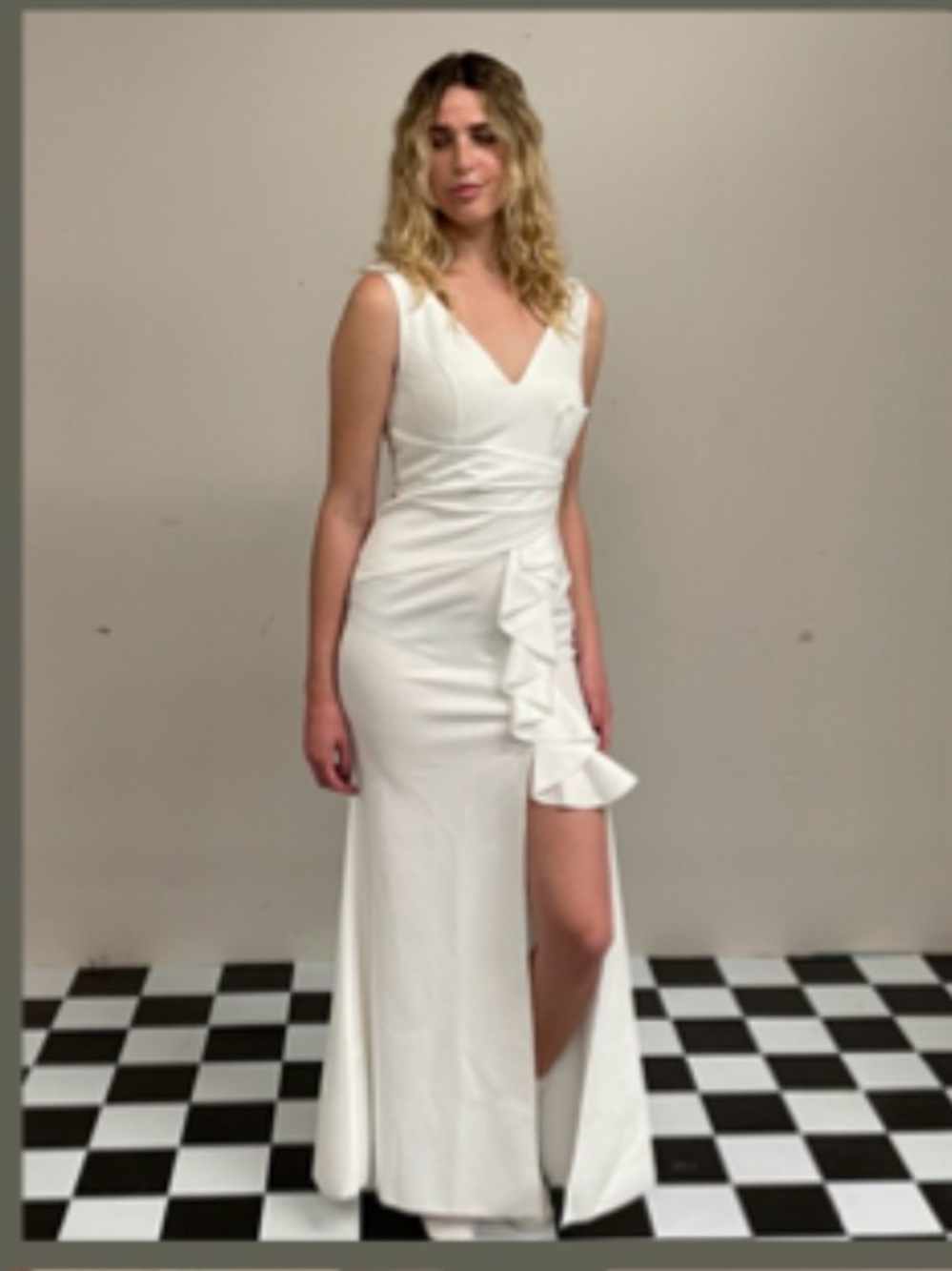 White Fitted Dress
